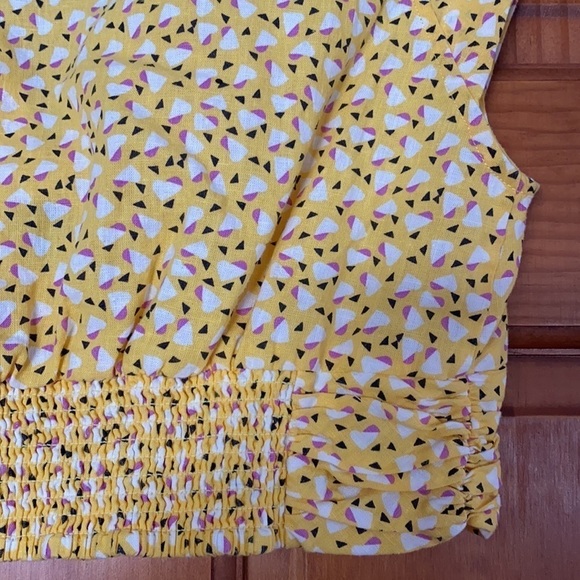 Free People Geometric Shape Crop Top - Picture 4 of 5